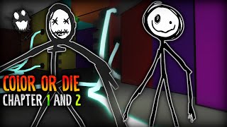ROBLOX  Color or Die [Chapter 1 and 2]  [Full Walkthrough]