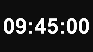9 Hour 45 Minute Timer - No Alarm - 8K