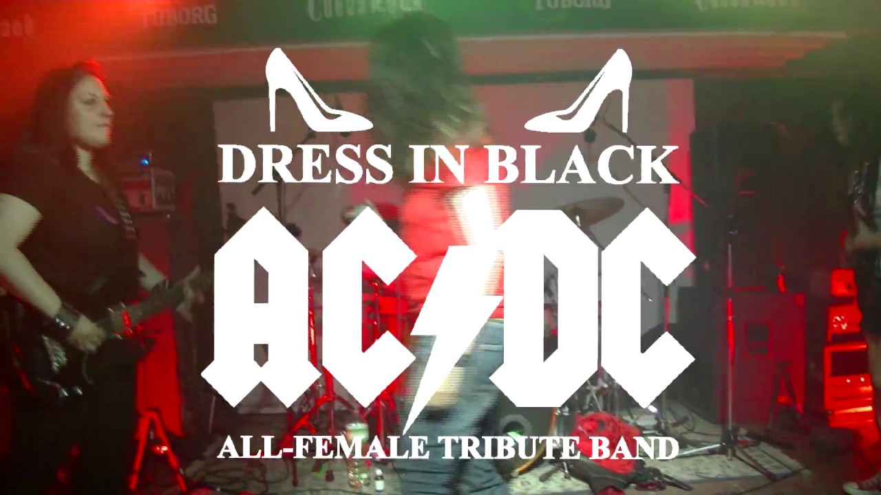 TNT Cover - Dress in Black (all-female AC/DC tribute band) - YouTube