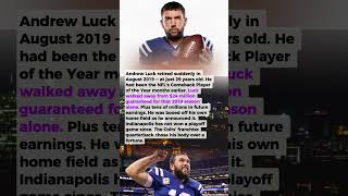 Famous Walked Away at 29. $24 Million Left on the Table. The Colts Have Never Recovered. Wealth