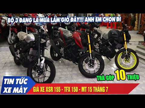 Tổng Hợp Giá SXR 155, TFX 150, MT 15/7 Cho Bạn Lựa Chọn Đúng