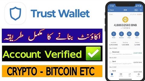 How To Create trust wallet || Forsage busd Joining || trust wallet ka account kaise Banaye