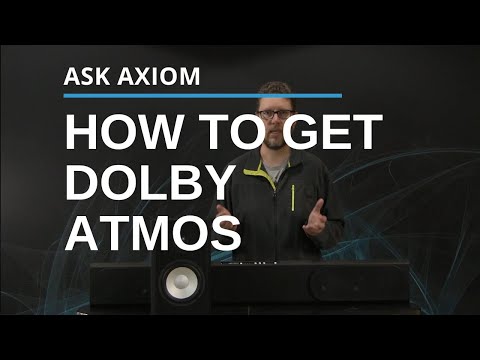 How many speakers do I need for Dolby Atmos?