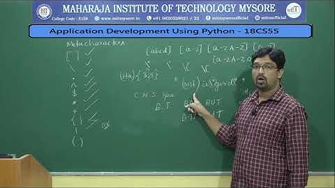 findall( ) in Regular Expression | Vth Sem | CSE | 18CS55 PYTHON | Module 3 | Session 04