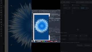 blue flower design in Inkscape. #inkscape #vector #vectordesign #art #inkscapetutorial #illustrator