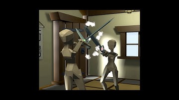 Cinema4D - LowPoly Swordart DoJo