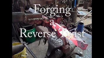 Forging a Reverse Twist