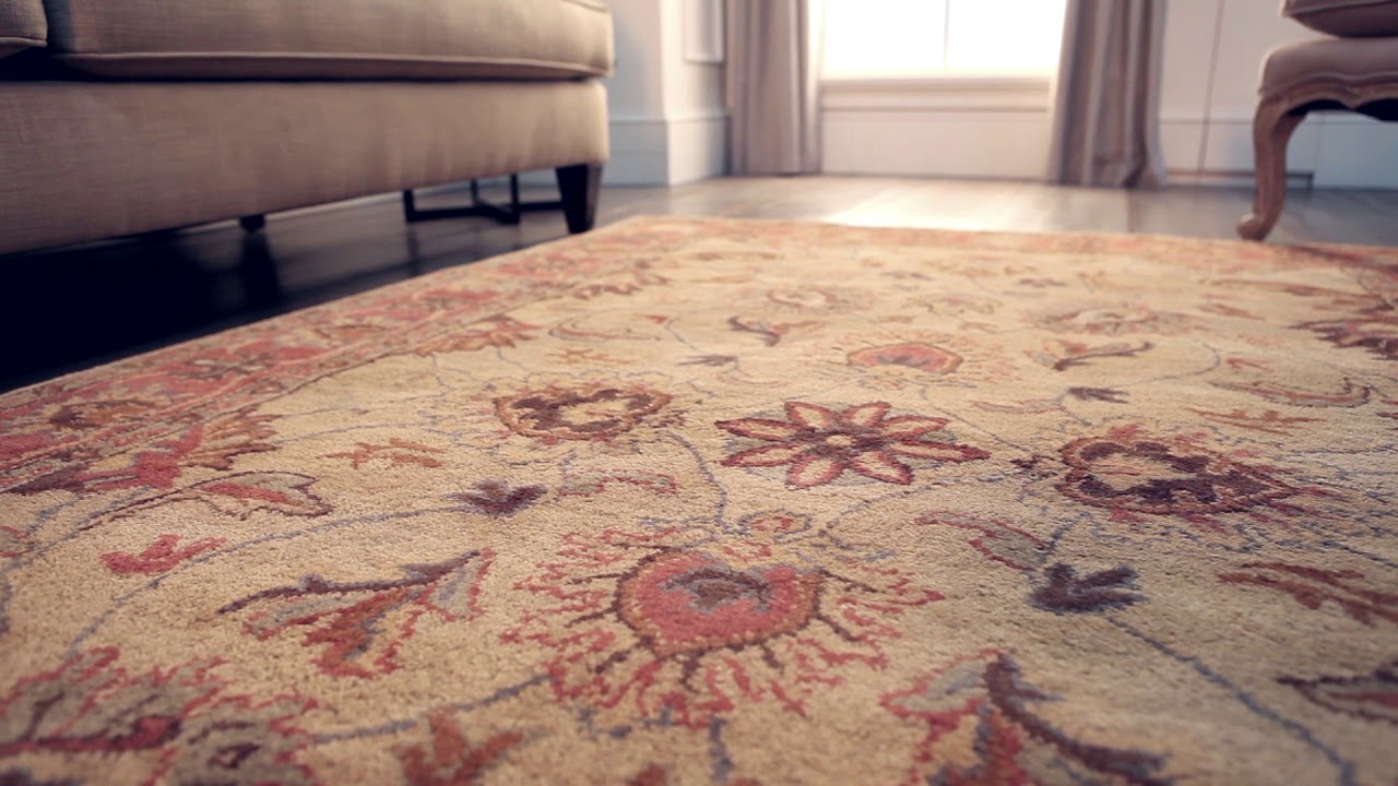 Surya Caesar CAE-1001 Beige-Rust Brown Area Rug