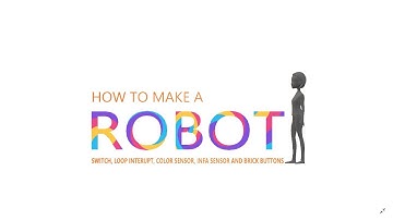 How to program LEGO Mindstorm EV3 Robot | Loop interrupt, Color & Infrared sensor & Brick buttons