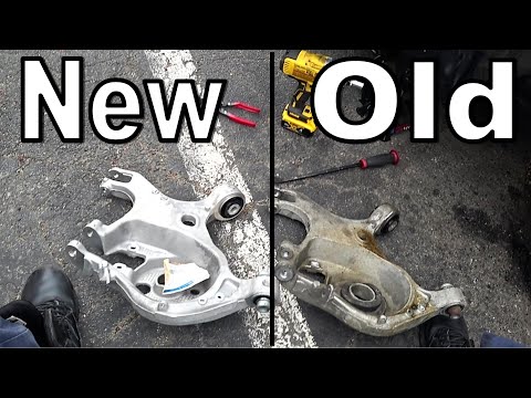 How to Replace Lower Control Arms and Spring to Fix Noisy Suspension