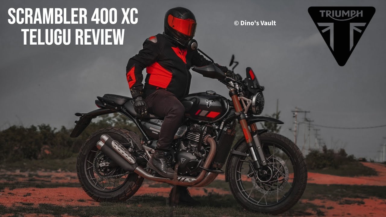 Triumph Scrambler 400 XC Telugu Review EXCLUSIVE!!