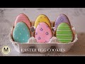【アイシングクッキー】簡単☆イースターのカラフルたまごを作ってみよう Eeaster Cookies