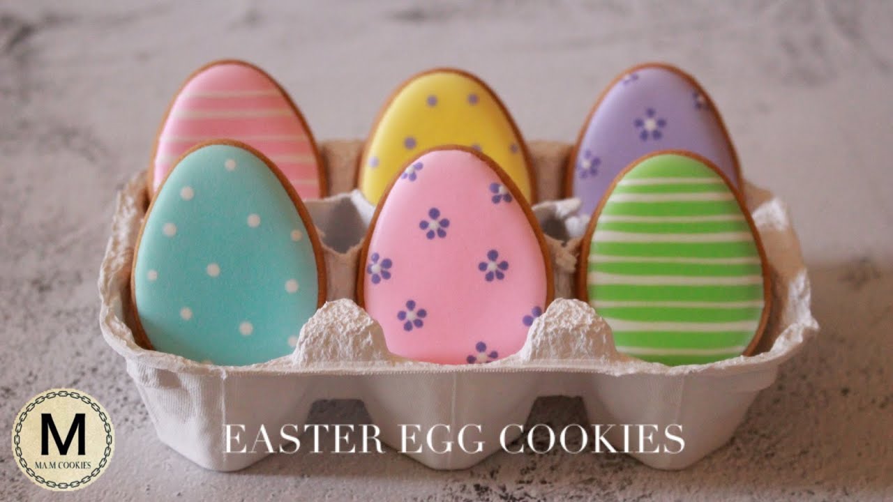 How to decorate EASTER COOKIES - YouTube