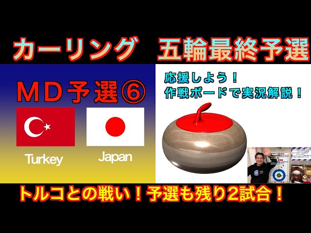 カーリング・作戦ボード解説】ミラノコルティナ五輪 世界最終予選