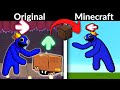 FNF Character Test | Gameplay VS Minecraft Note Block | VS Blue | Rainbow Friends | Playground