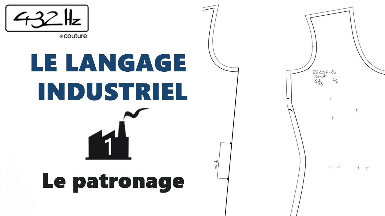 ◢ LE LANGAGE INDUSTRIEL  ◣  Cours1: Le Patronage