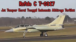 🔥 Rafale C T-0317 Mulai Test Terbang! Jet Tempur Kursi Tunggal Indonesia Akhirnya Terlihat