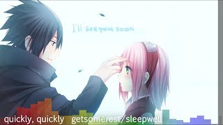 quickly, quickly – getsomerest/sleepwell