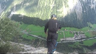 High Ultimate BASE jump - Tracking two piece