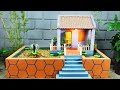 Amazing idea! How to build a beautiful aquarium with small house