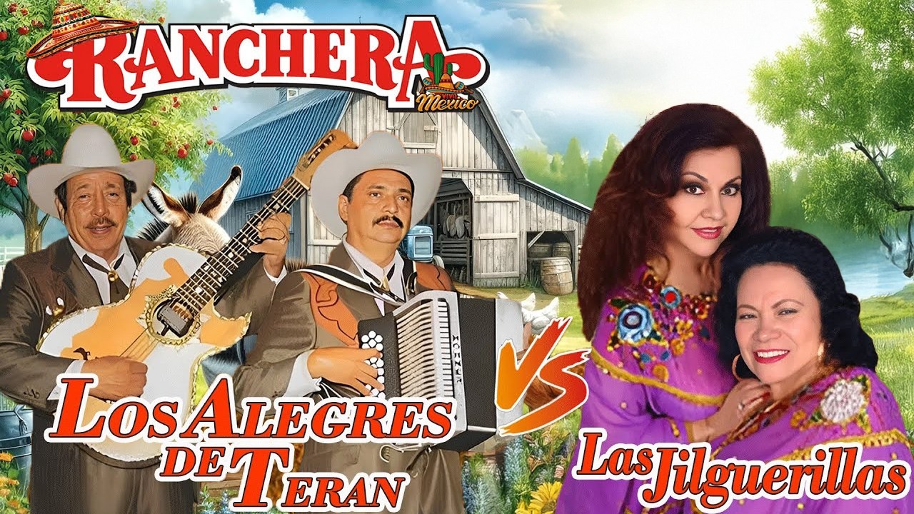 Las Jilguerillas vs Los Alegres De Teran Frente A Frente Mix 30 Exitos Inmortales ❤️Rancheras De Oro