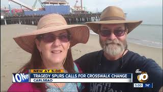Tragedy spurs calls for crosswalk change