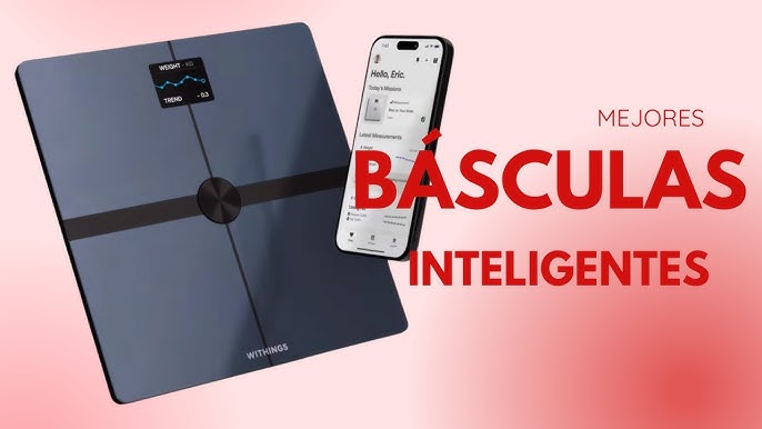 Bascula Digital Inteligente Con App Control Peso y Carga USB - ELE