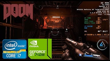 DOOM | Nvidia GT 740M 2GB | Lowest Setting