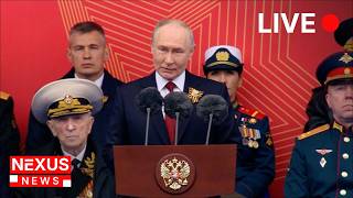 LIVE: Putin Speaks After Moscow Victory Day Parade Amid Rising Global Tensions