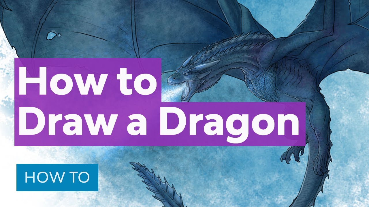 How to Draw Dragons – 50 Best Dragon Drawing Tutorials