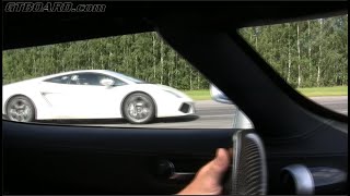 😲🏁Koenigsegg CCR Evo vs Lamborghini Gallardo LP560-4