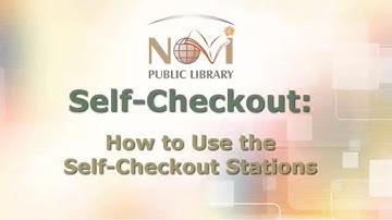 How to Use the Self-Checkout Stations