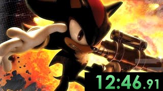 I tried speedrunning Shadow the Hedgehog and the edginess physically hurt me