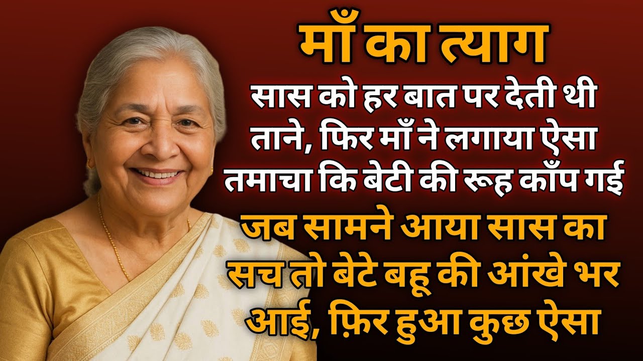 माँ का त्याग | Motivational Story | Sad Moral | Hindi Kahani | Suvichar | Man ki Kahaniya 💟