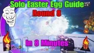 Zombies In Spaceland: Solo Easter Egg Guide By Rd. 8  (No Glitch, Legit)