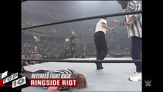 When referees fight back - WWE Top 10