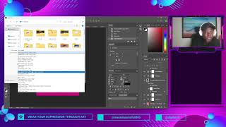 🎨 DRAWING WIZ KHALIFA LIVE || VECTOR ART!  🔥 Digital Masterpiece!