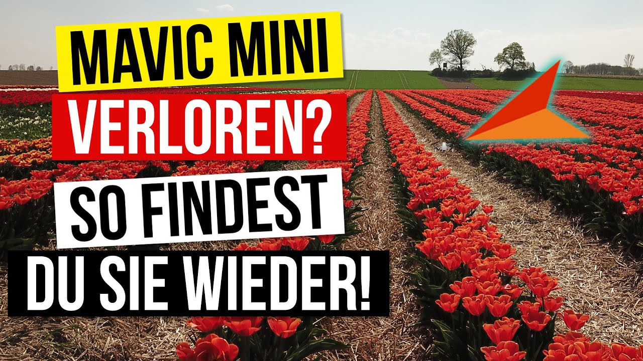 Dji Mavic Mini Verloren So Findest Du Deine Verlorene Drohne Nach Notlandung Oder Absturz Wieder Youtube