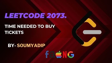 Time Needed to Buy Tickets - Leetcode 2073 || Leetcode Easy