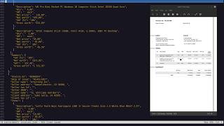 Parsing Invoice Images To JSON | Python, Tesseract OCR