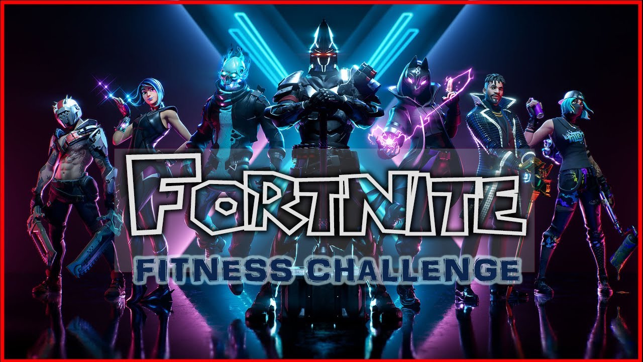 FORTNITE workout, FORTNITE exercise for kids and parents FORTNITE