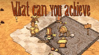 How far can you progress in the World of Nothing? | Don't Starve Together