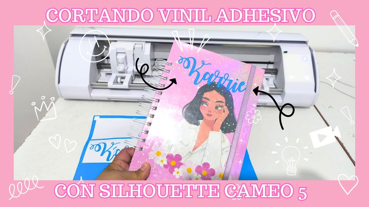 Cortando Vinil Adhesivo con Silhouette Cameo 5