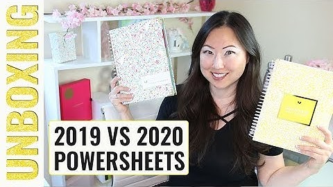 COMPARISON 2019 vs 2020 Powersheets - What