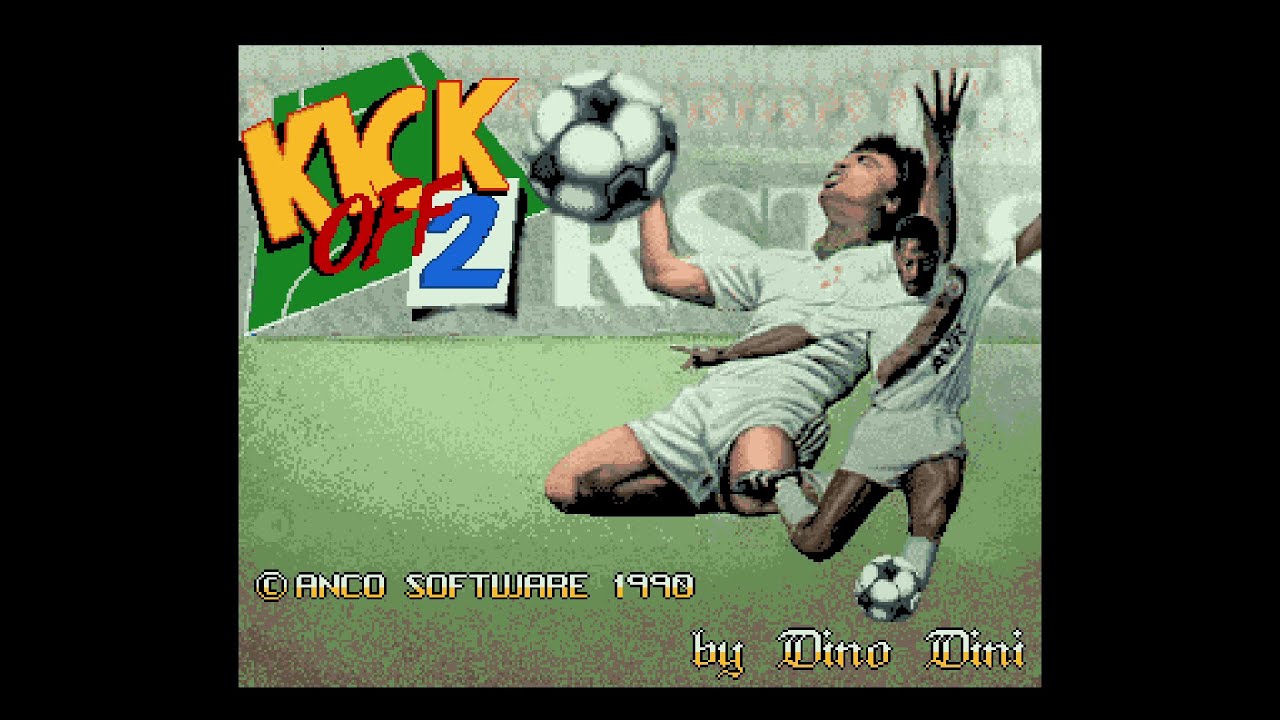 Kick Off 2. [AMiGA A500 - ANCO, Dino Dini]. (1990). Full The CUP, ENGLAND Play.