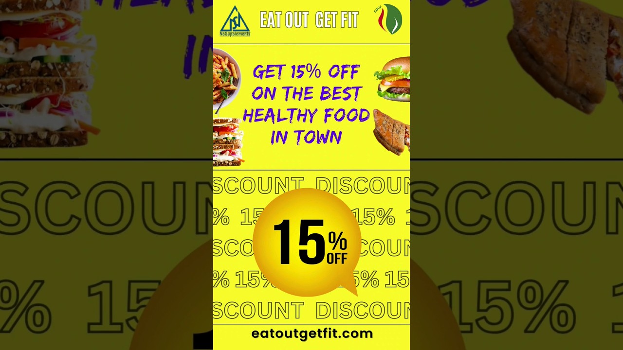 Follow us on Instagram to Get 15% Off | Health Cafe Delhi | EAT OUT GET FIT | NoSupplements 