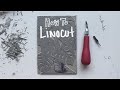 PRINTMAKING Tutorial, How to LINOCUT for Beginners Pt. 1