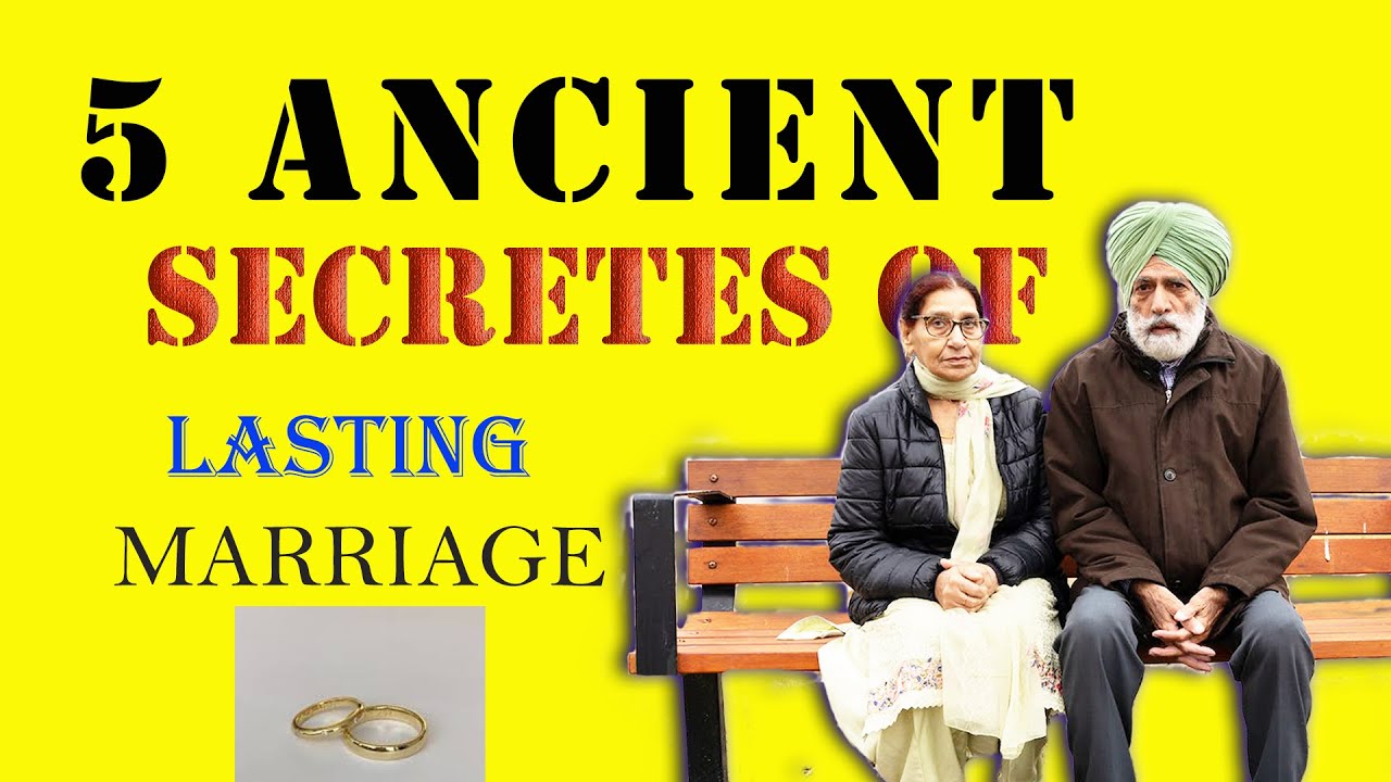 5 Ancient Secrets To A Lasting Marriage/Relationship - YouTube