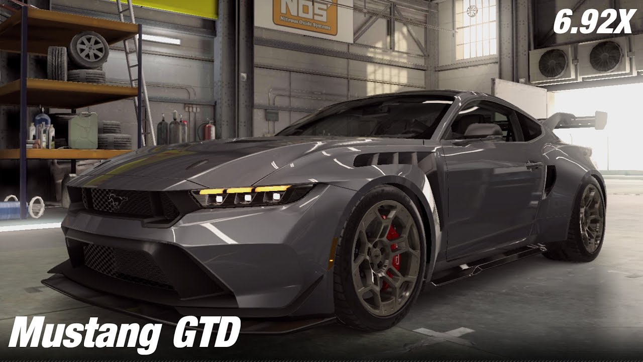 [CSR2] Mustang GTD • tune & shift • 6.924 - YouTube