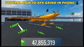 Toturial How to Afk Grind In Phone 📱 | Roblox Vehicle Legend 🚗 *DO NOT USE, THIS ALREADY BANNED*